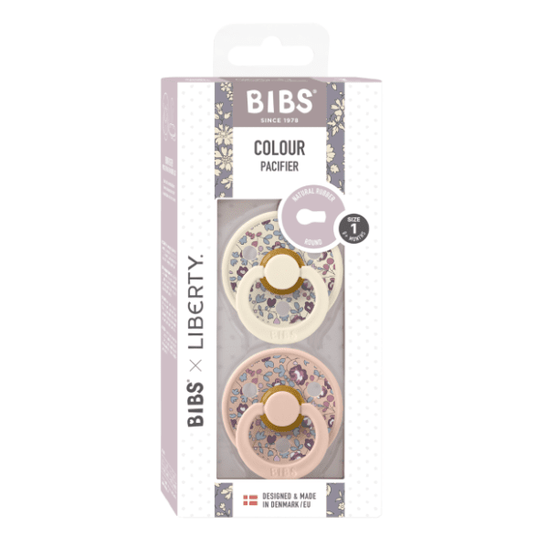 BIBS Liberty cucla 0-6m Eloise blush mix 2kom 2