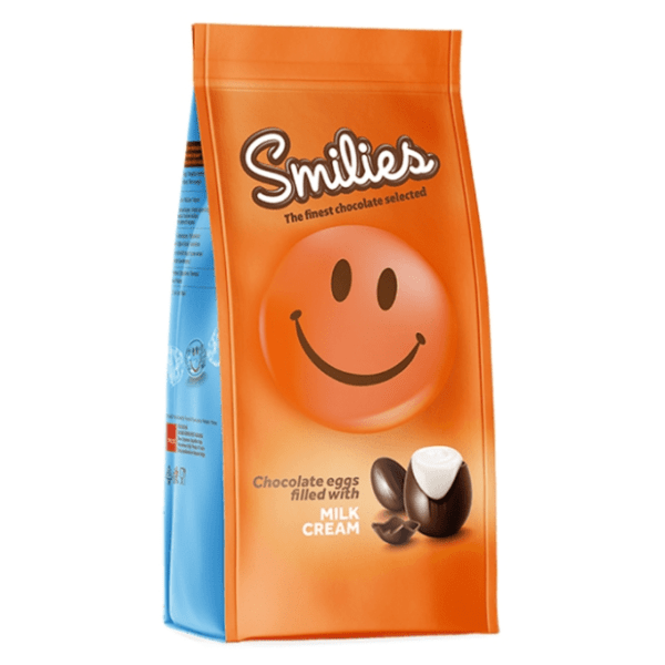 Bombonjera SMILIES čokoladne kuglice sa mlečnim kremom 138g 0