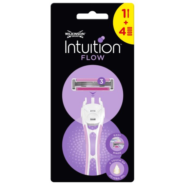 Brijač WILKINSON intuition flow 3 hybrid 1kom + 4 zamenske glave 0