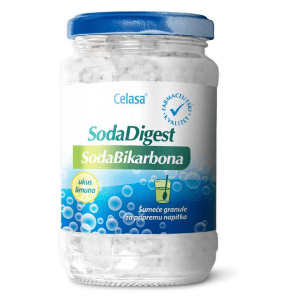 Šumeće granule CELASA sodadigest soda bikarbona 100g 0