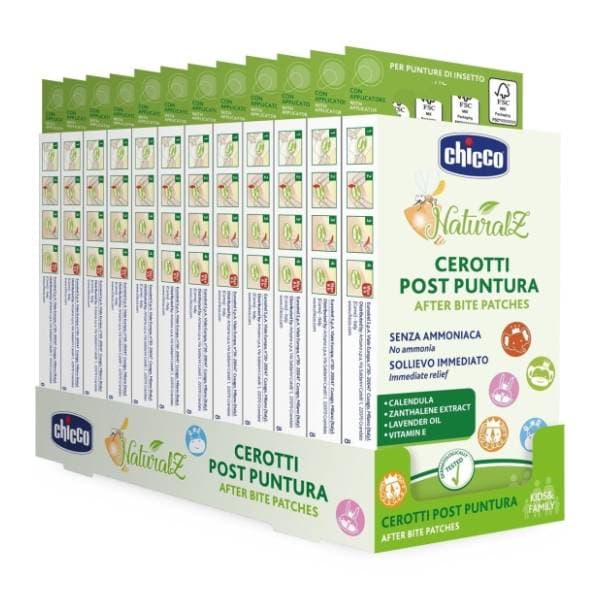 CHICCO NaturalZ flasteri posle ujeda komaraca 30kom 0