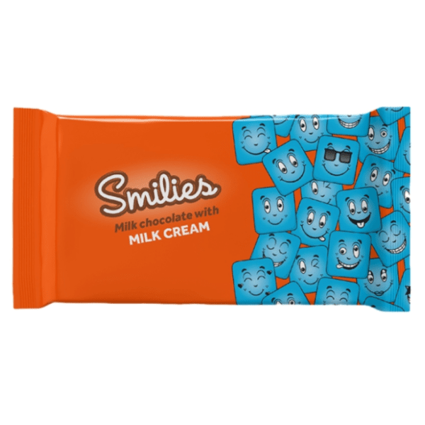 Čokolada SMILIES mlečni krem 94g 0