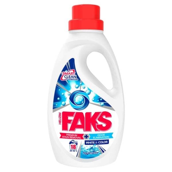 FAKS White & color tečni deterdžent 900ml 0