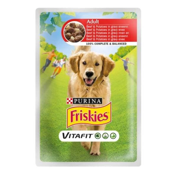 FRISKIES Adult govedina i krompir 100g 0