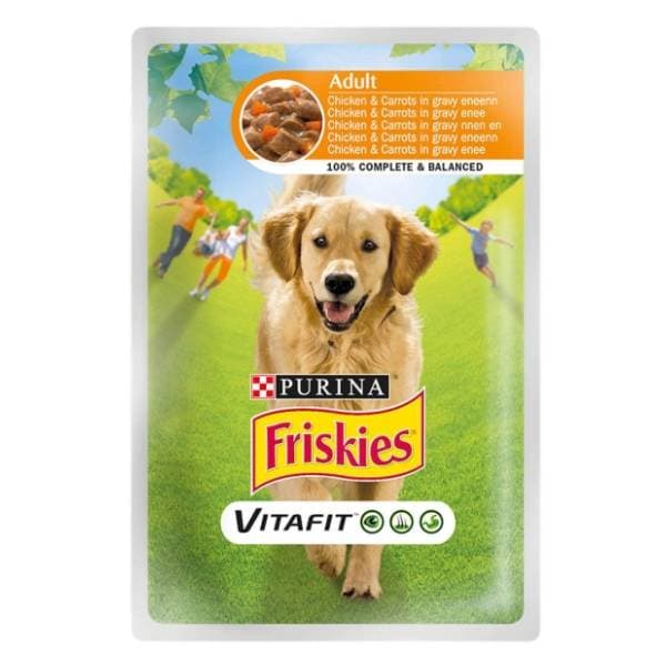 FRISKIES Adult piletina i šargarepa 100g 0