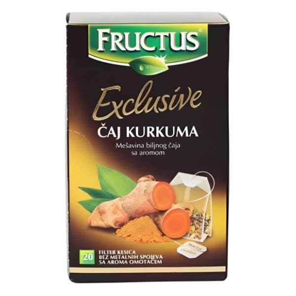 FRUCTUS čaj exclusive kurkuma 44g 0