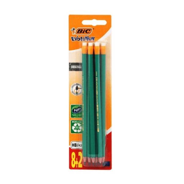 Grafitne olovke BIC eco evolution 8+2 gratis 0