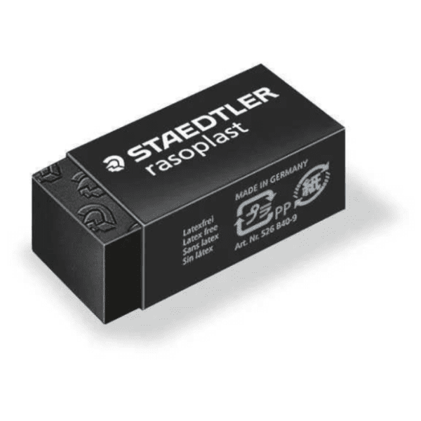 Gumica STAEDTLER crna 2kom 0