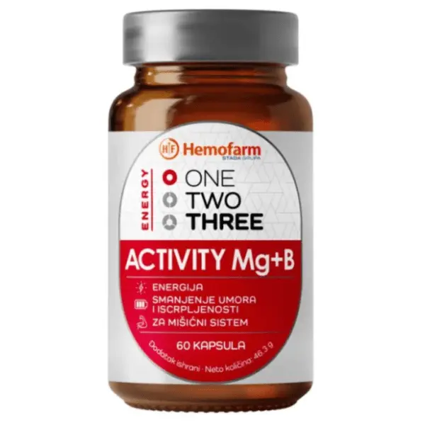 HEMOFARM Activity one two three MG+B 60kom 0