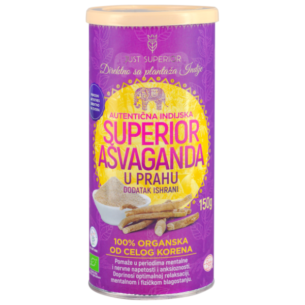 JUST SUPERIOR organska ašvaganda u prahu 150g 0