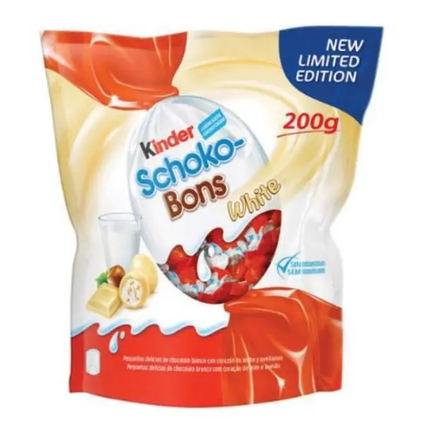 KINDER schoko bons white 200g 0