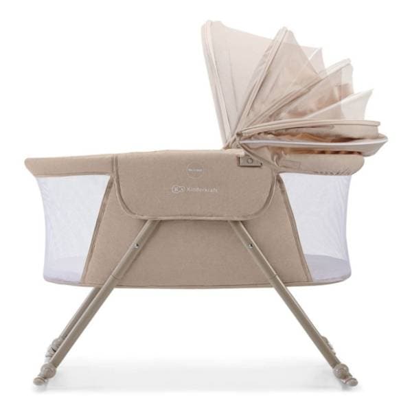 KINDERKRAFT prenosivi krevetac kolevka 3u1 Lovi beige 2
