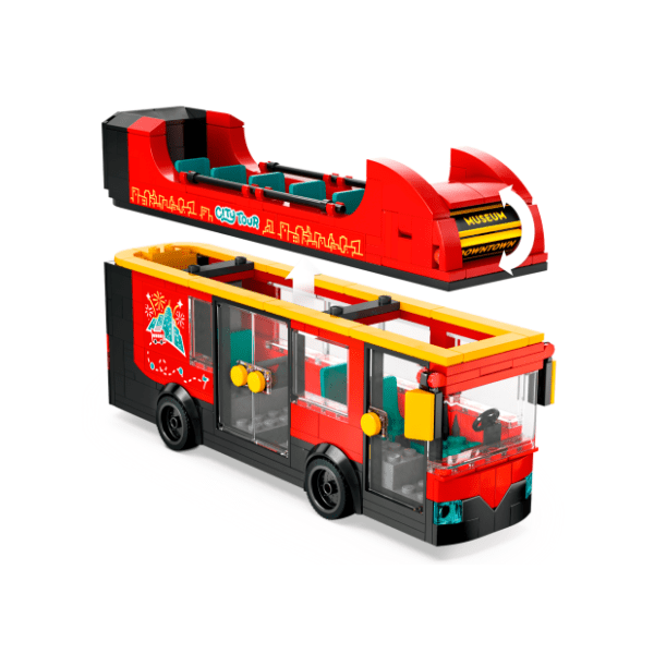 LEGO City crveni dabldeker za razgledanje 60407 2