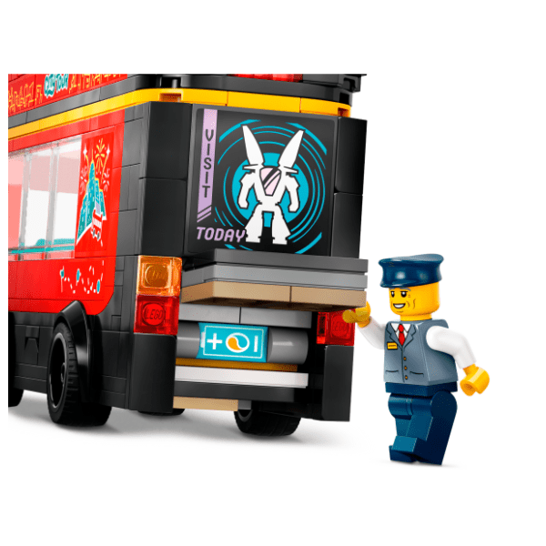 LEGO City crveni dabldeker za razgledanje 60407 4