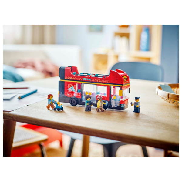 LEGO City crveni dabldeker za razgledanje 60407 8