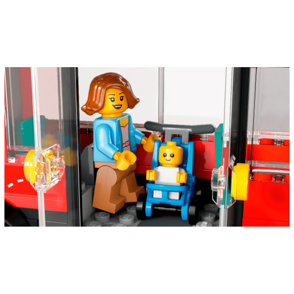 LEGO City crveni dabldeker za razgledanje 60407 6