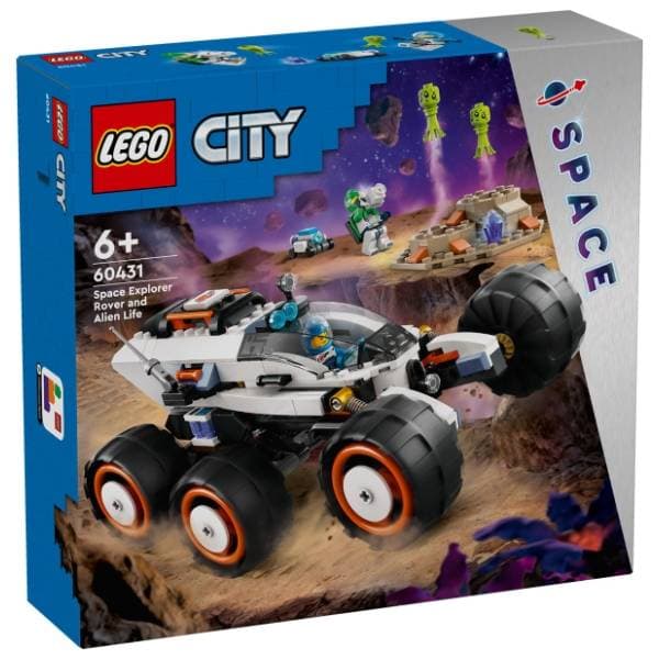 LEGO City istraživački svemirski rover i vanzemaljski oblik života 60431 0