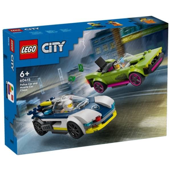 LEGO City jurnjava policijskog automobila i masel kara 60415 0