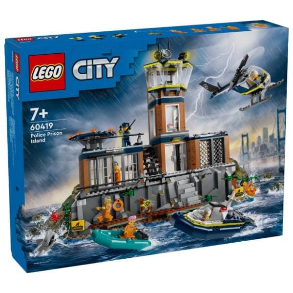 LEGO City policijsko zatvorsko ostrvo 60419 0