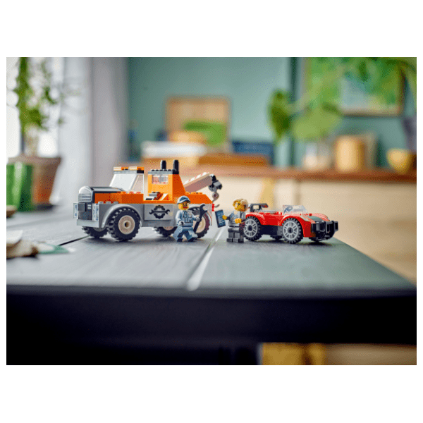 LEGO City šleper i popravka sportskih automobila 60435 4
