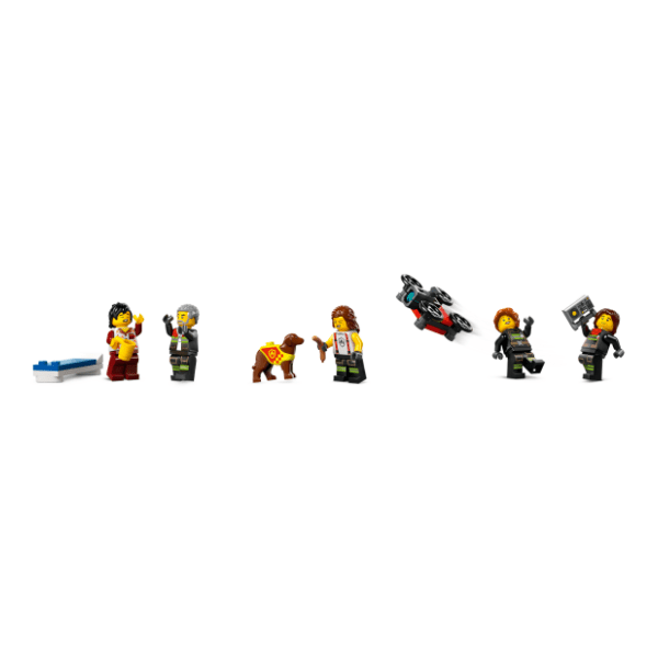 LEGO City vatrogasna stanica s vatrogasnim vozilom 60414 4