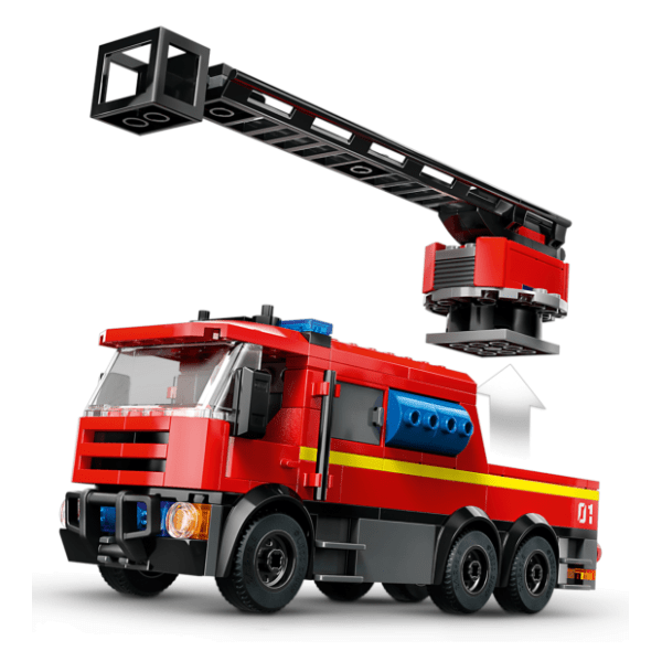 LEGO City vatrogasna stanica s vatrogasnim vozilom 60414 3