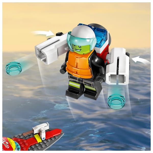 LEGO City vatrogasni čamac za spasavanje 60373 4