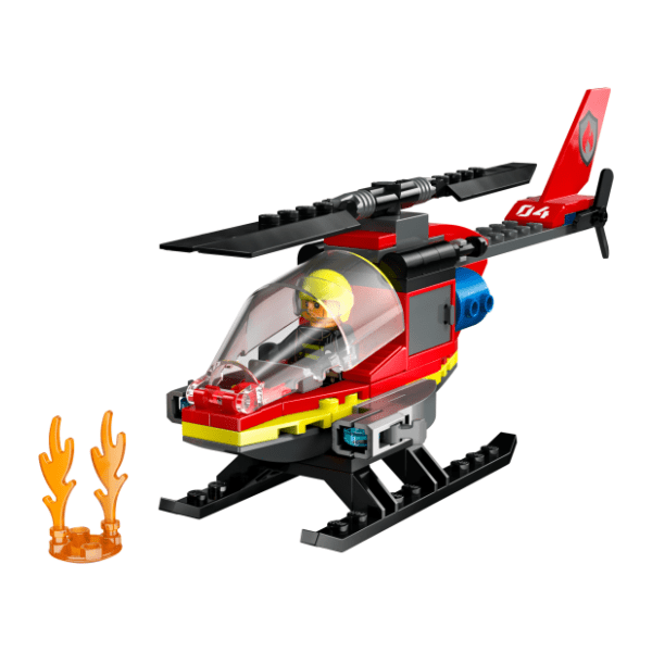 LEGO City vatrogasni helikopter za spasavanje 60411 3