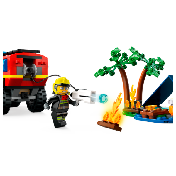 LEGO City vatrogasni kamion 4x4 s čamcem za spasavanje 60412 3