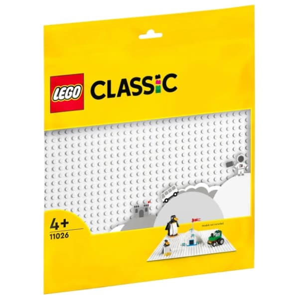 LEGO Classic bela podloga za gradnju 11026 0