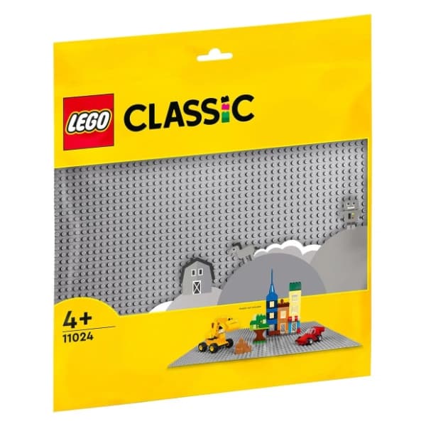 LEGO Classic siva podloga za gradnju 11024 0