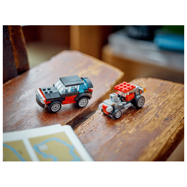 LEGO Creator 3in1 kamion s ravnom platformom i helihopterom 31146 5