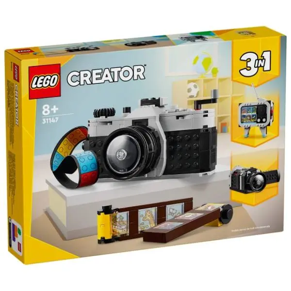 LEGO Creator 3in1 retro foto-aparat 31147 0