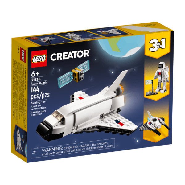 LEGO Creator 3in1 Spejs šatl 31134 0