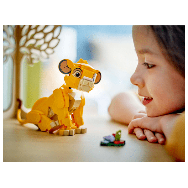 LEGO Disney mladunče Simba kralj lavova 43243 5