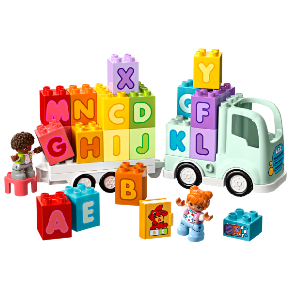 LEGO DUPLO kamion sa slovima abecede 10421 1