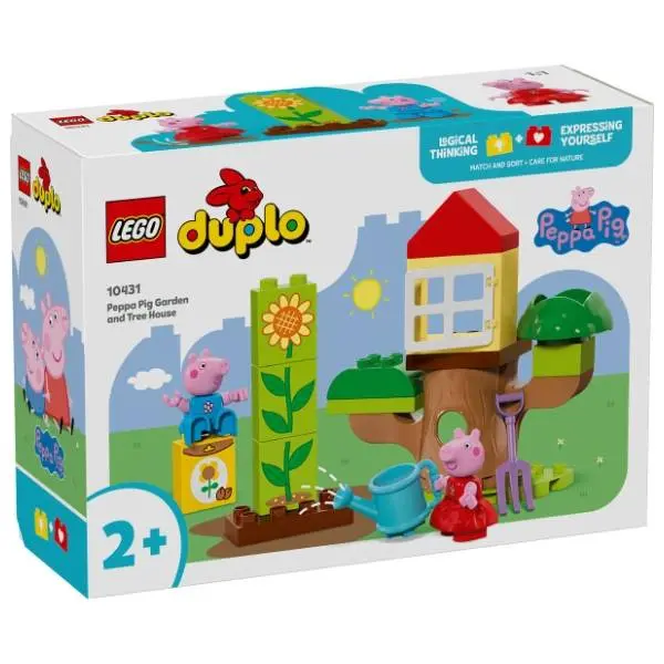 LEGO DUPLO Pepa Prase i bašta sa kućicom na drvetu 10431 0