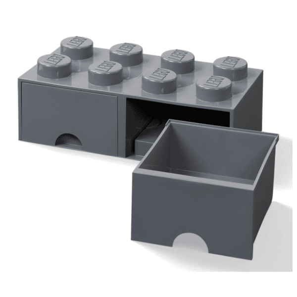 LEGO fioka za odlaganje (8) tamnosiva 0
