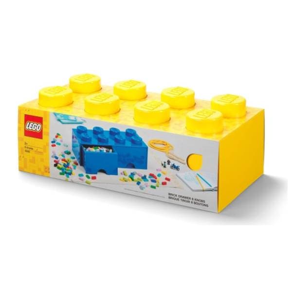 LEGO fioka za odlaganje (8) žuta 0