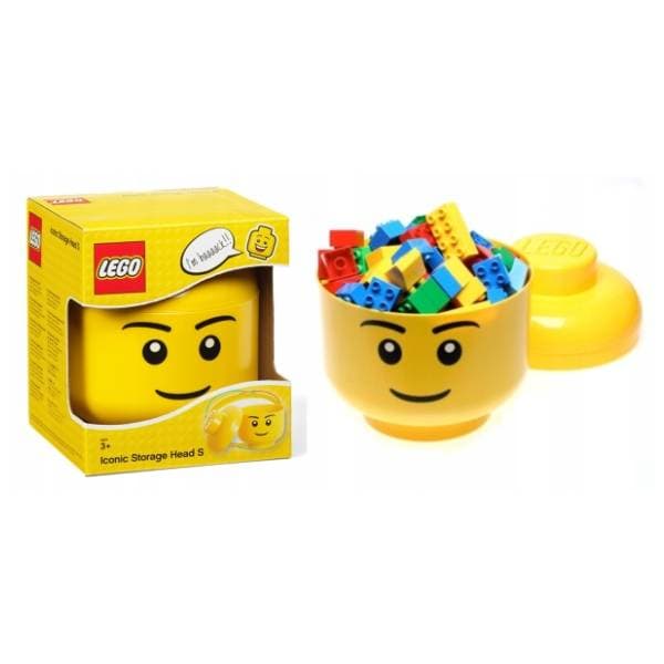 LEGO glava za odlaganje dečak 0