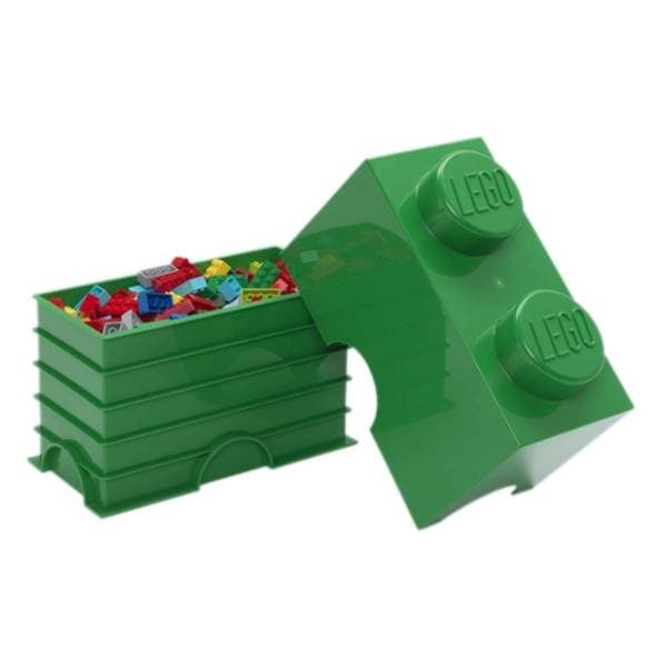 LEGO kutija za odlaganje (2) tamnozelena 0