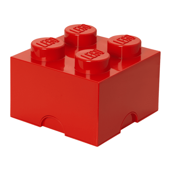 LEGO kutija za odlaganje (4) crvena 0