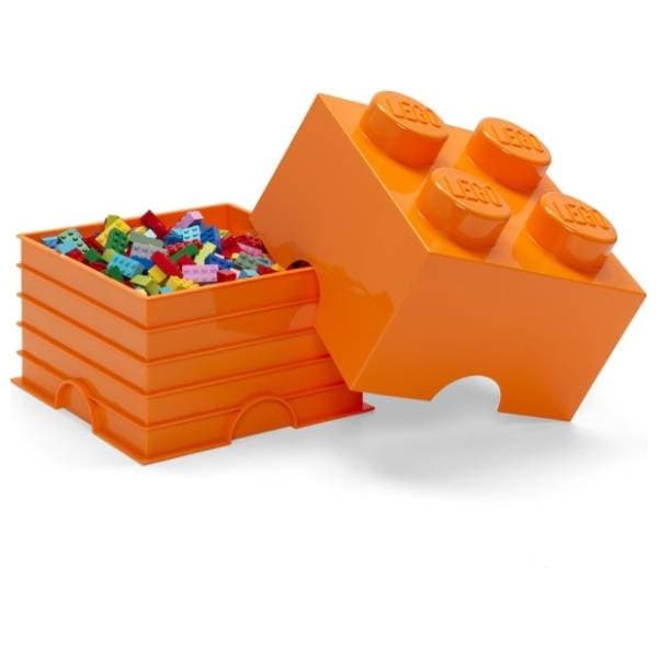 LEGO kutija za odlaganje (4) narandžasta 0