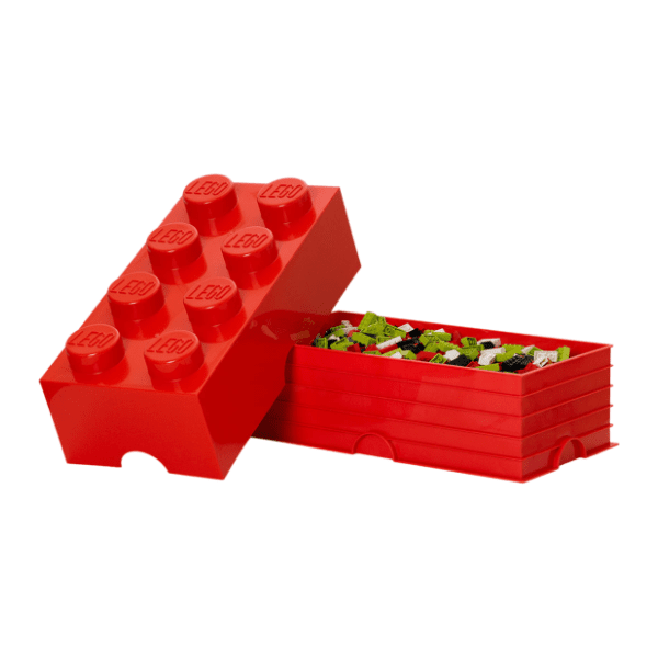 LEGO kutija za odlaganje (8) crvena 0