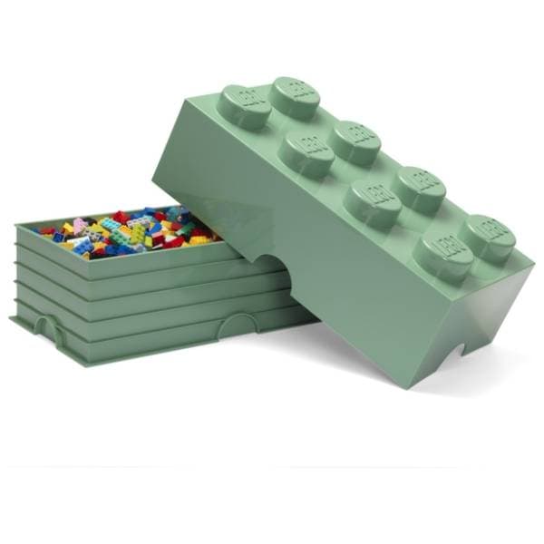 LEGO kutija za odlaganje (8) peščano zelena 0