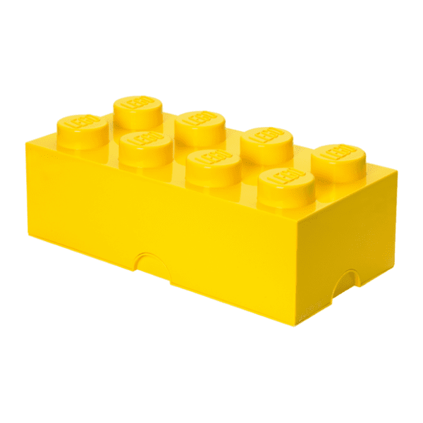 LEGO kutija za odlaganje (8) žuta 0