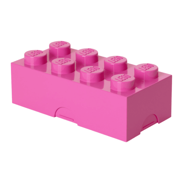 LEGO kutija za odlaganje ili užinu mala (8) pink 0