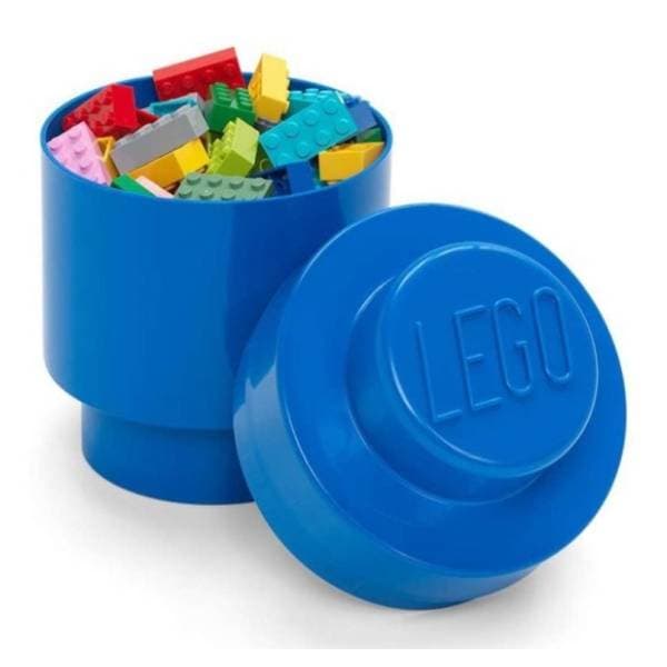 LEGO kutija za odlaganje okrugla (1) plava 0