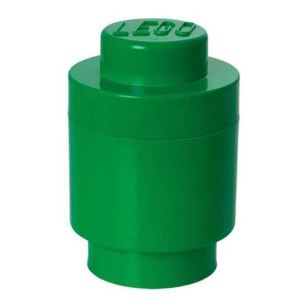 LEGO kutija za odlaganje okrugla (1) tamno zelena 0