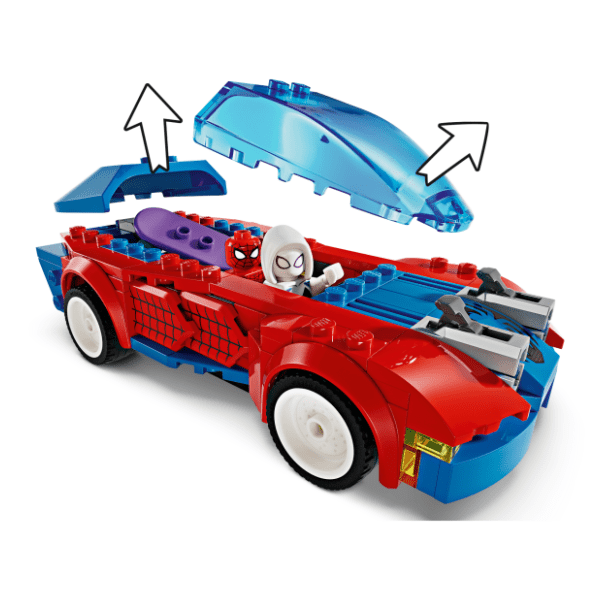LEGO Marvel Spajdermenov trkački auto i venomizirani Zeleni Goblin 76279 4